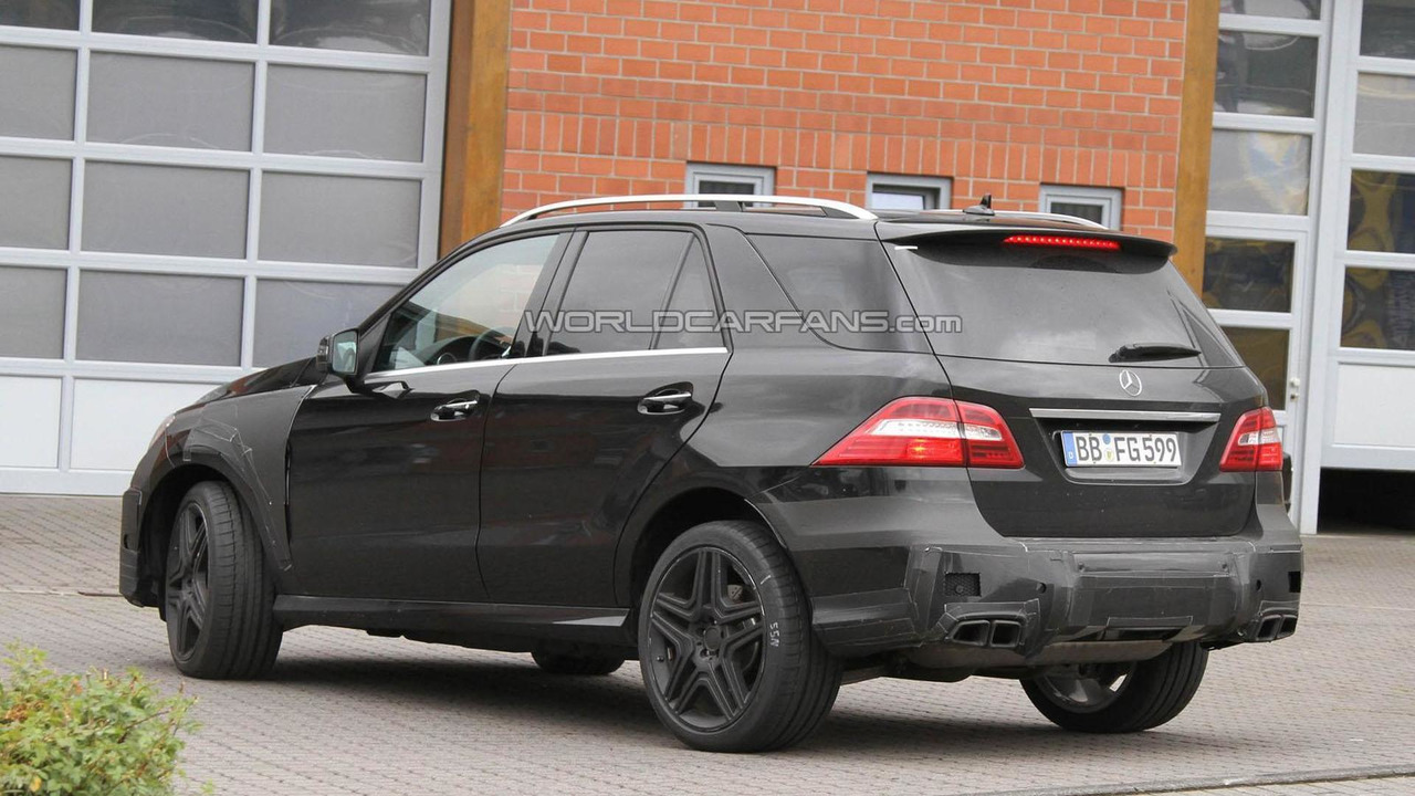 Mercedes Ml63 Amg Teased