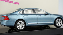 Volvo S90 Liquid Blue scale model