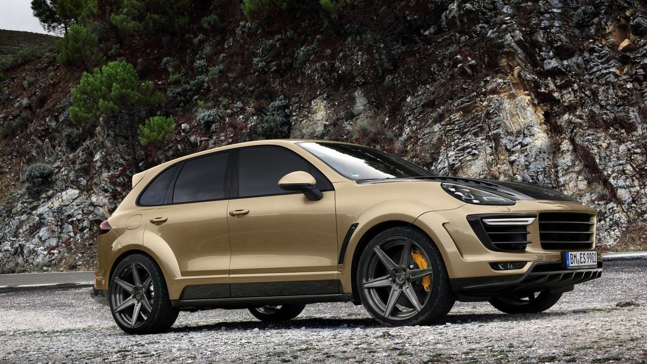 TOPCAR unveils their Vantage GOLD Porsche Cayenne Turbo, costs €180,000