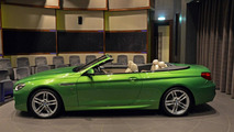 BMW 650i Convertible Java Green / BMW Abu Dhabi