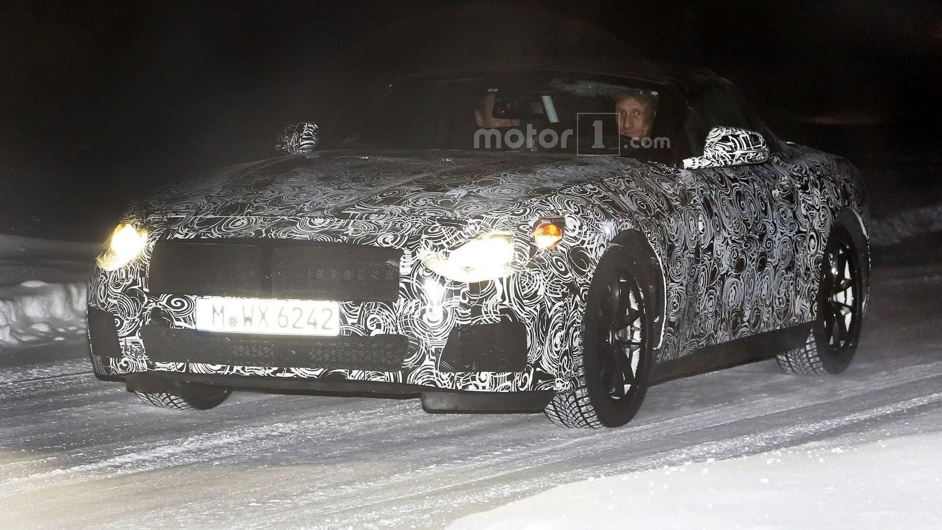 BMW Z5 spied for the first time