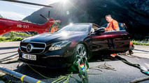 2018 Mercedes-Benz E-Class Cabriolet on Mont Blanc