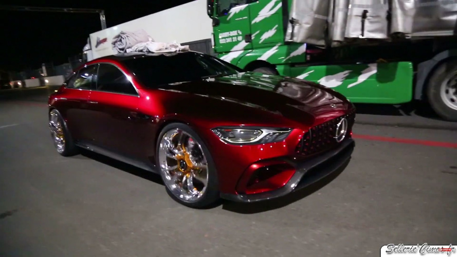 Mercedes-AMG GT Concept Spy Video