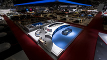Bugatti stand at the 2017 Geneva Motor Show
