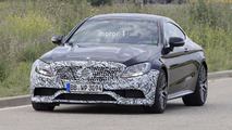 Mercedes-AMG C63 Coupe facelift spy photo