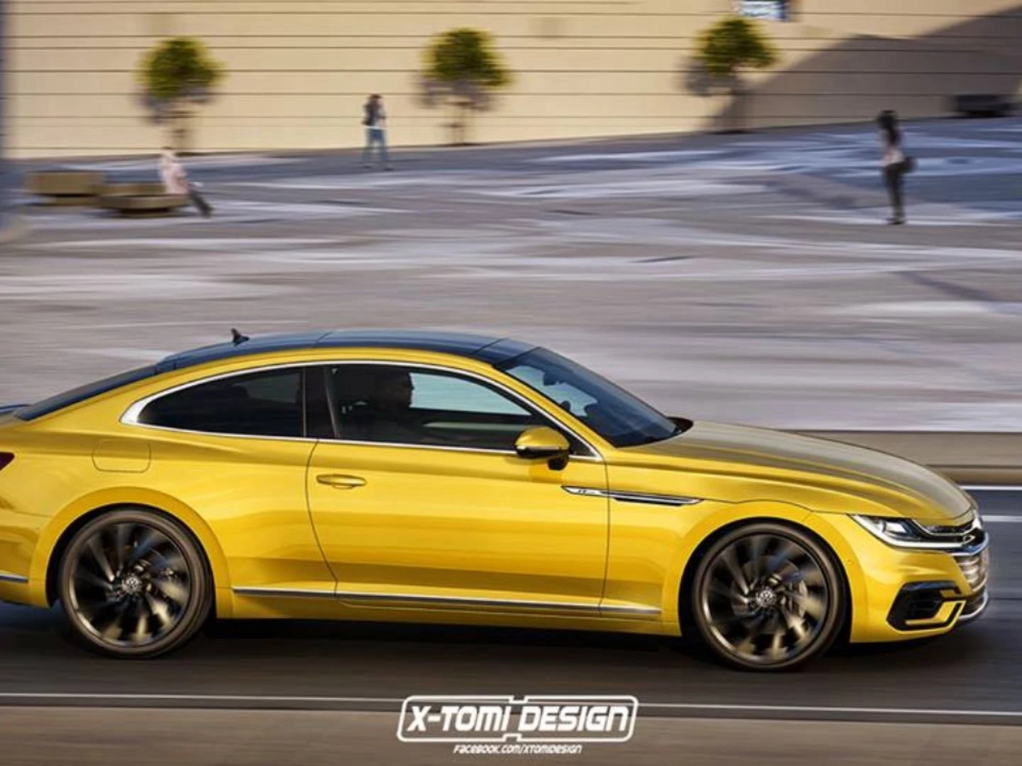 Projeção - Como seria o Volkswagen Arteon em versão cupê