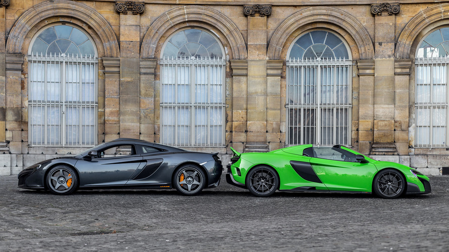 McLaren 675LT and 650S: Paris