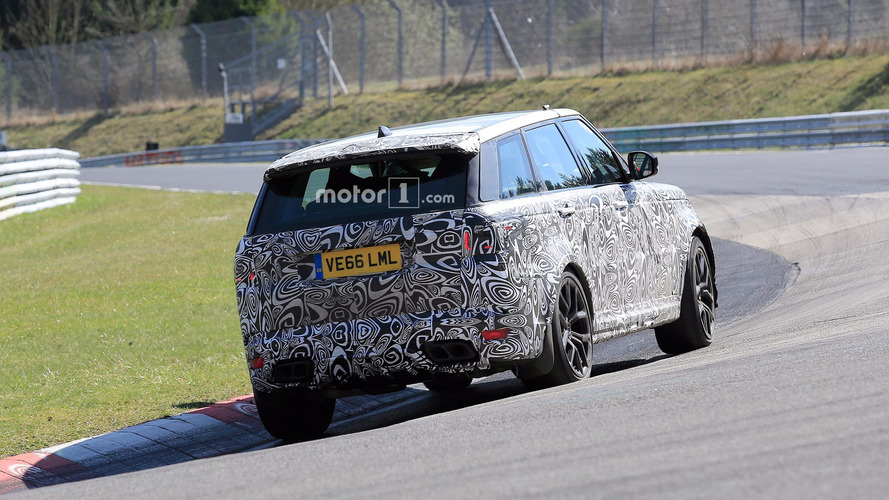 Land Rover Range Rover Sport SVR Spy Pics