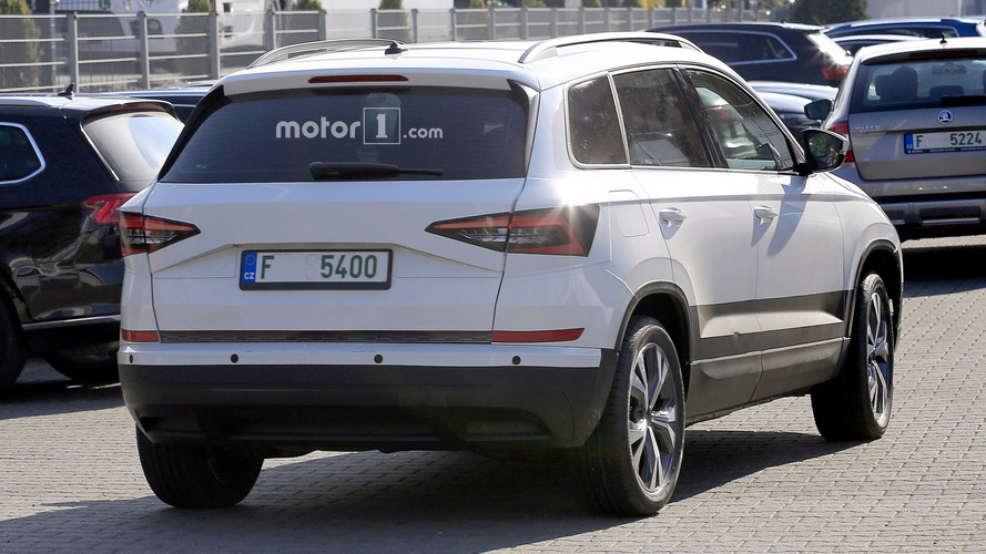 2018 Skoda Yeti spy photo