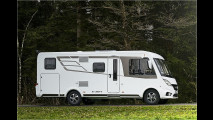 Neue Wohnmobile, neue Wohnwagen