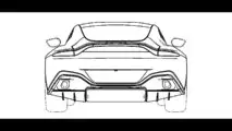 Aston Martin Vantage tasarım eskizi