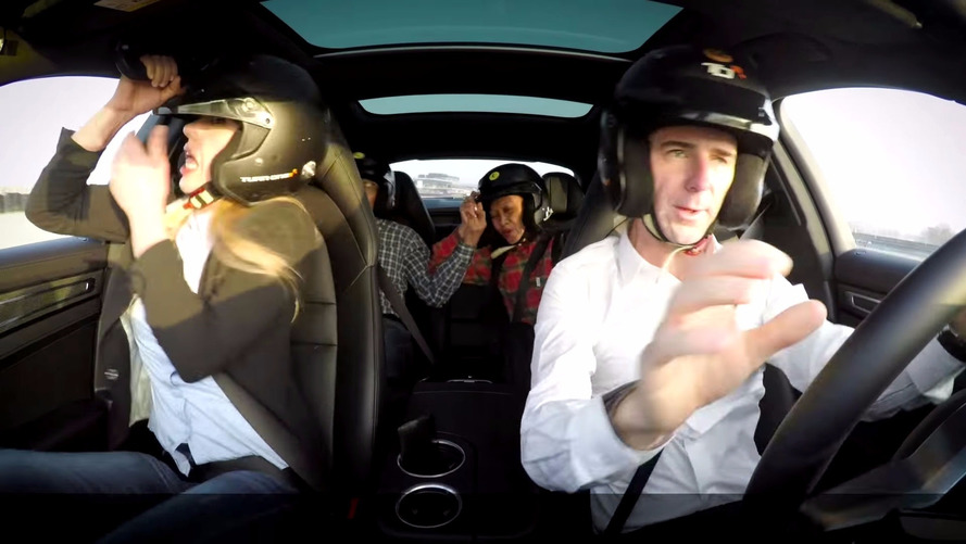 Porsche Panamera Turbo Rideshare