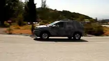2018 Dacia Duster screenshot from spy video