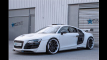 Weißer Widebody-Audi