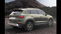 SUV auf dem Offroad-Trip