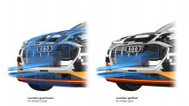 Audi e-tron: Die Aerodynamik