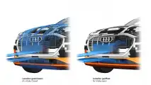 Audi e-tron: Die Aerodynamik