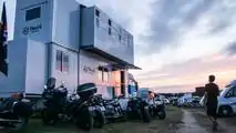 Mercedes Actros Turned Into Rolling 2-Story Hotel