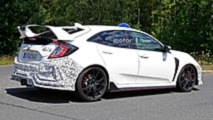 Makyajlı Honda Civic Type R casus fotoğraflar