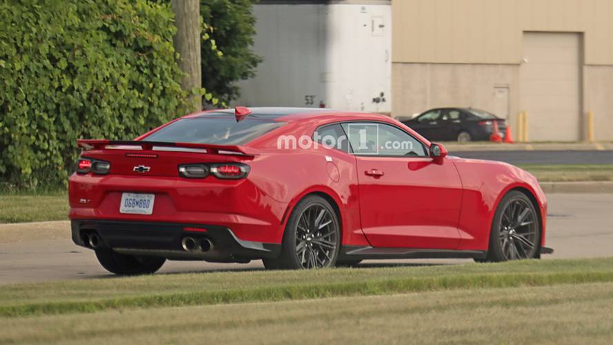 Chevrolet Camaro ZL1 2018 fotos espía