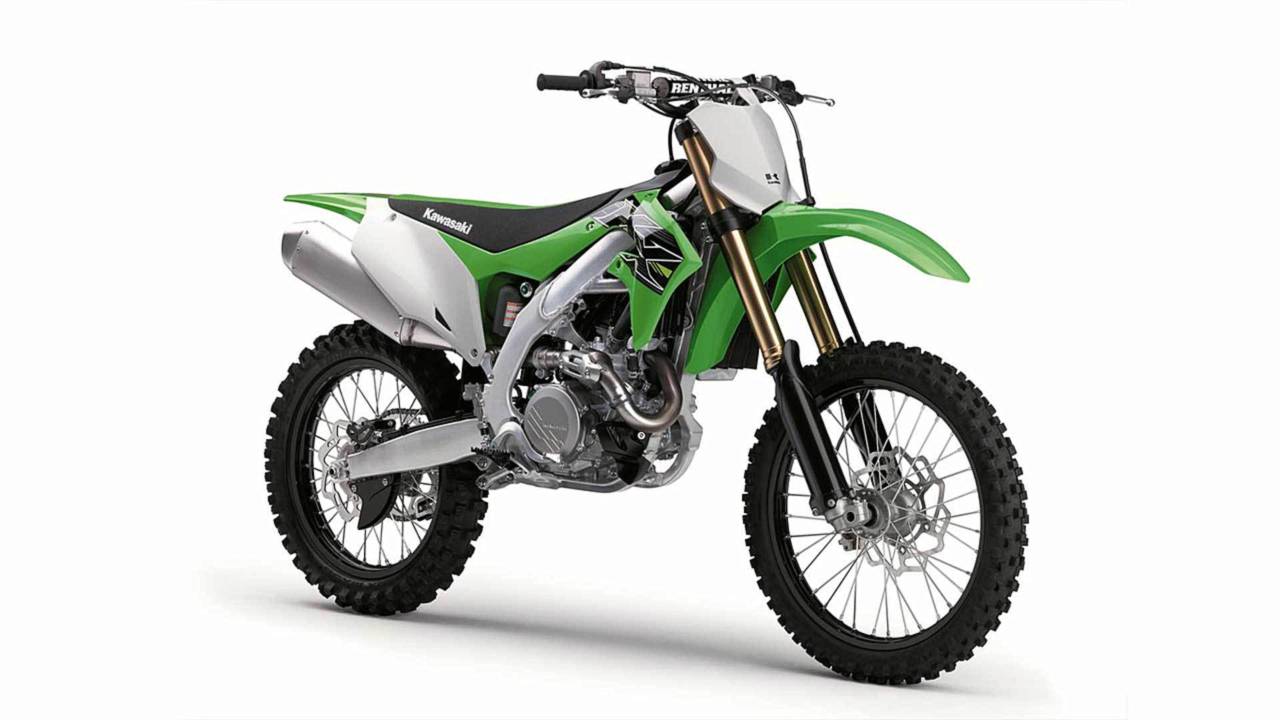 The new KX450 is a sharp looking bike.
