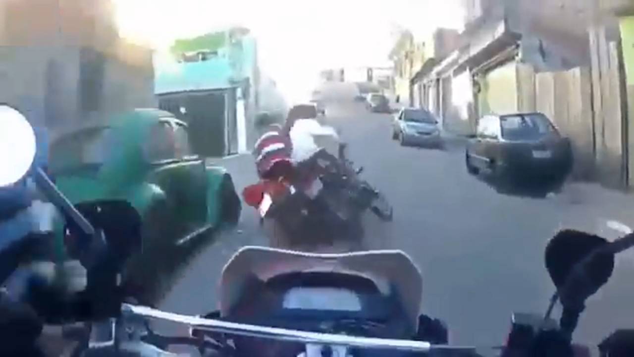Video: Insane Police Helmet Cams From Around the World