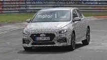 Hyundai i30 N Fastback spied at the Nurburgring