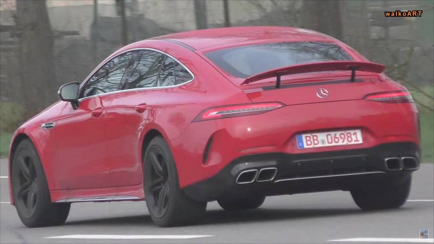 Mercedes-AMG GT 4-Door Coupe on the streets