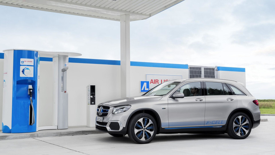 Mercedes GLC F-Cell 2018, imágenes oficiales
