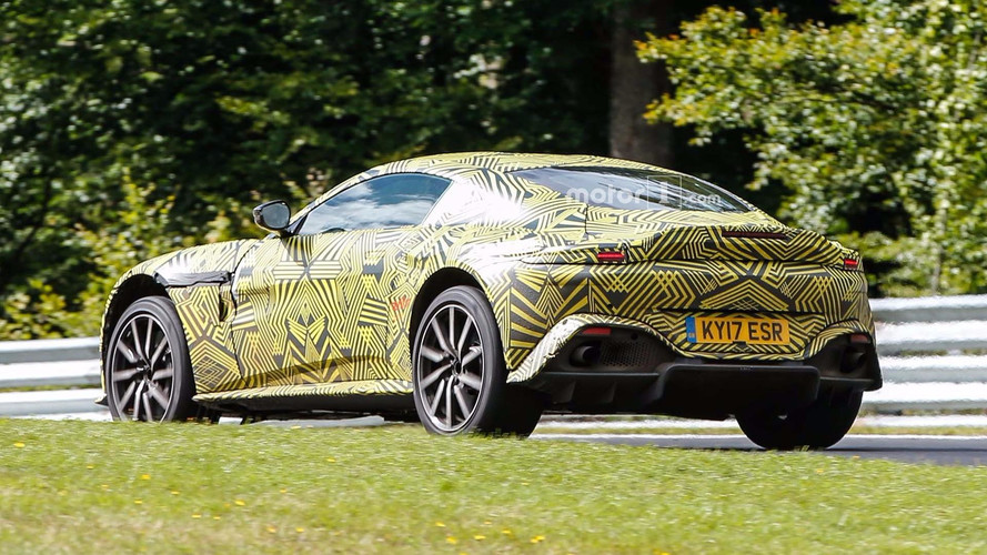 2019 Aston Martin V8 Vantage spy photo