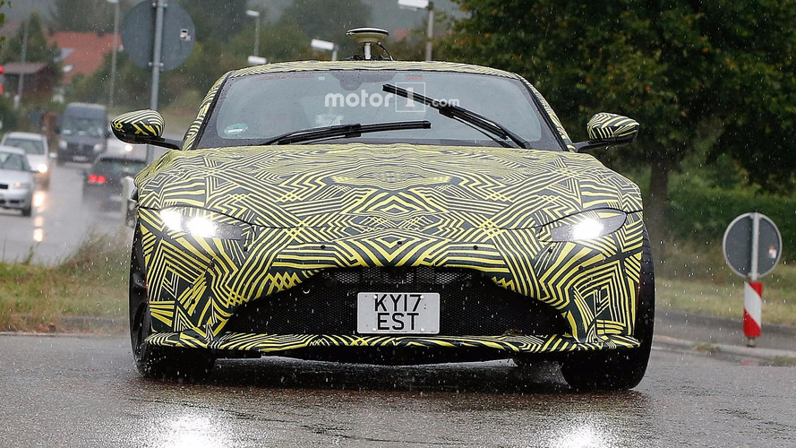 2019 Aston Martin Vantage spy photo