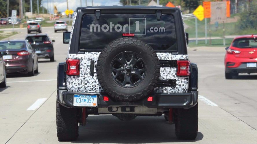 2018 Jeep Wrangler Rubicon Spy Photo