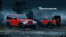 2018 Jeep Wrangler Two-Door Rendering