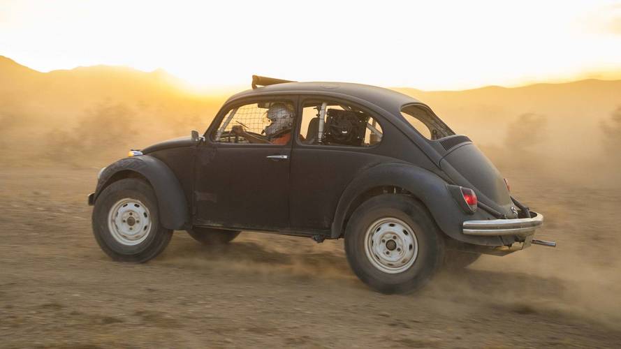 VW Baja in Barstow