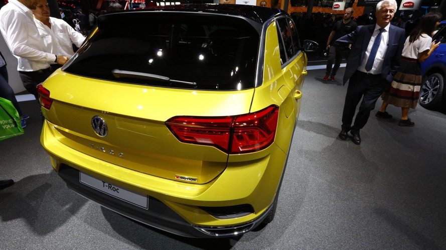 VW T-Roc R-Line ao vivo em Frankfurt