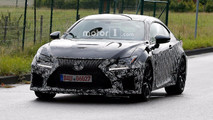 Lexus RC F Refresh Spy Photos