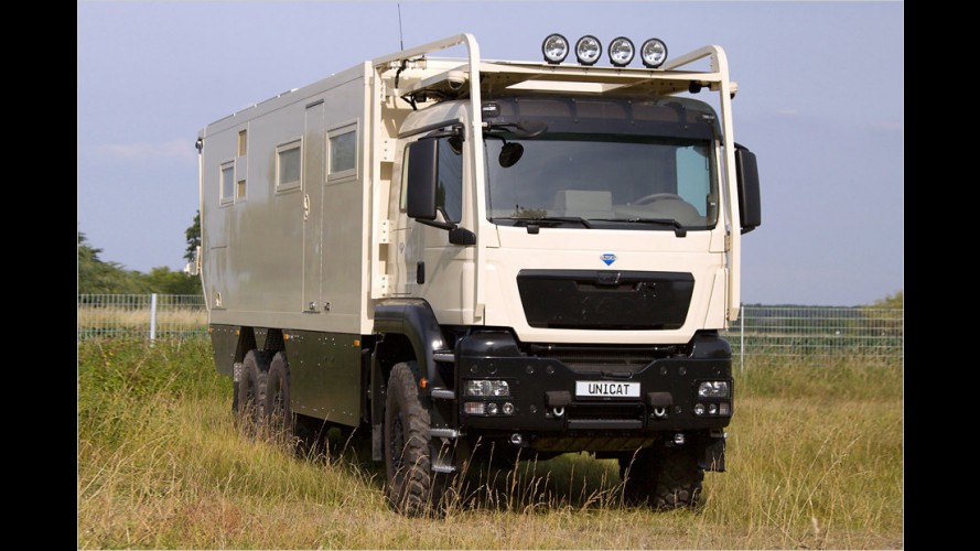 Unicat MD77h MAN TGS 6x6: Ein Camper der Extraklasse