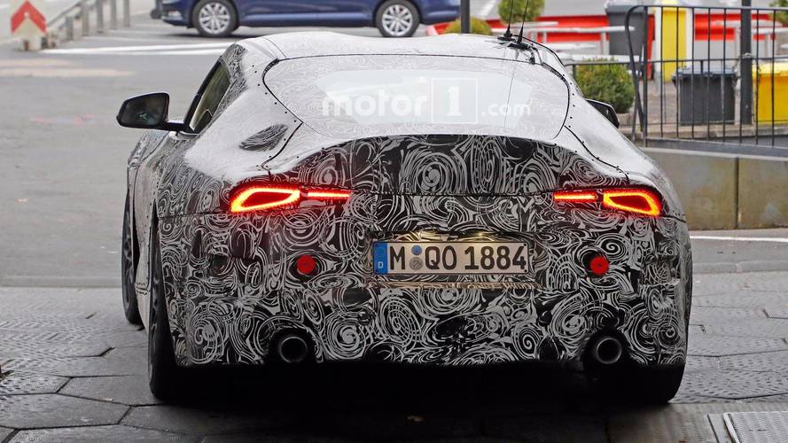 Toyota Supra seri üretim LED farlar
