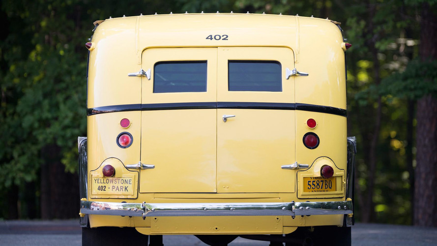 1937 Yellowstone National Park Bus