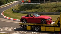 BMW Z4 M Roadster Nürburgring crash