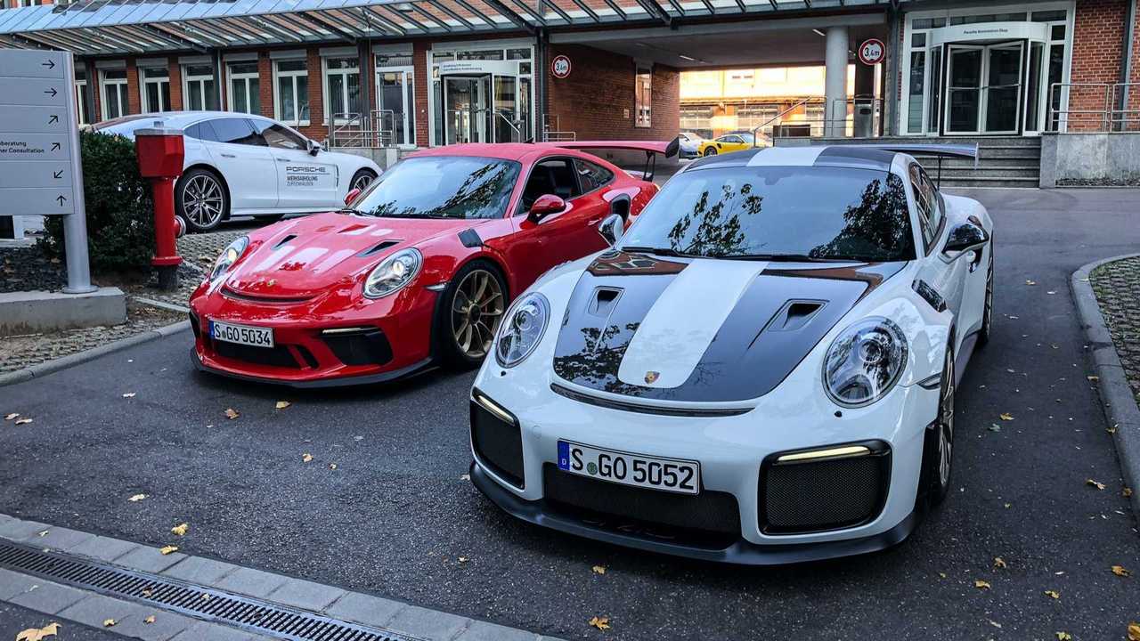 Porsche 911 GT3 RS e 911 GT2 RS na Alemanha