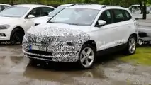Skoda Karoq restyling, fotos espía