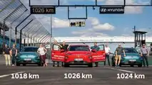 Hyundai Kona Electric Range Record