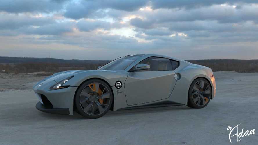 Nissan 400Z Retro-Futuristic | Motor1.com Photos Nissan 400Z Retro-Futuristic | Motor1.com Photos