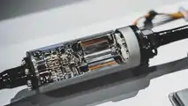 Audi eAWS: Das zentrale Element mit Elektromotor und Getriebe