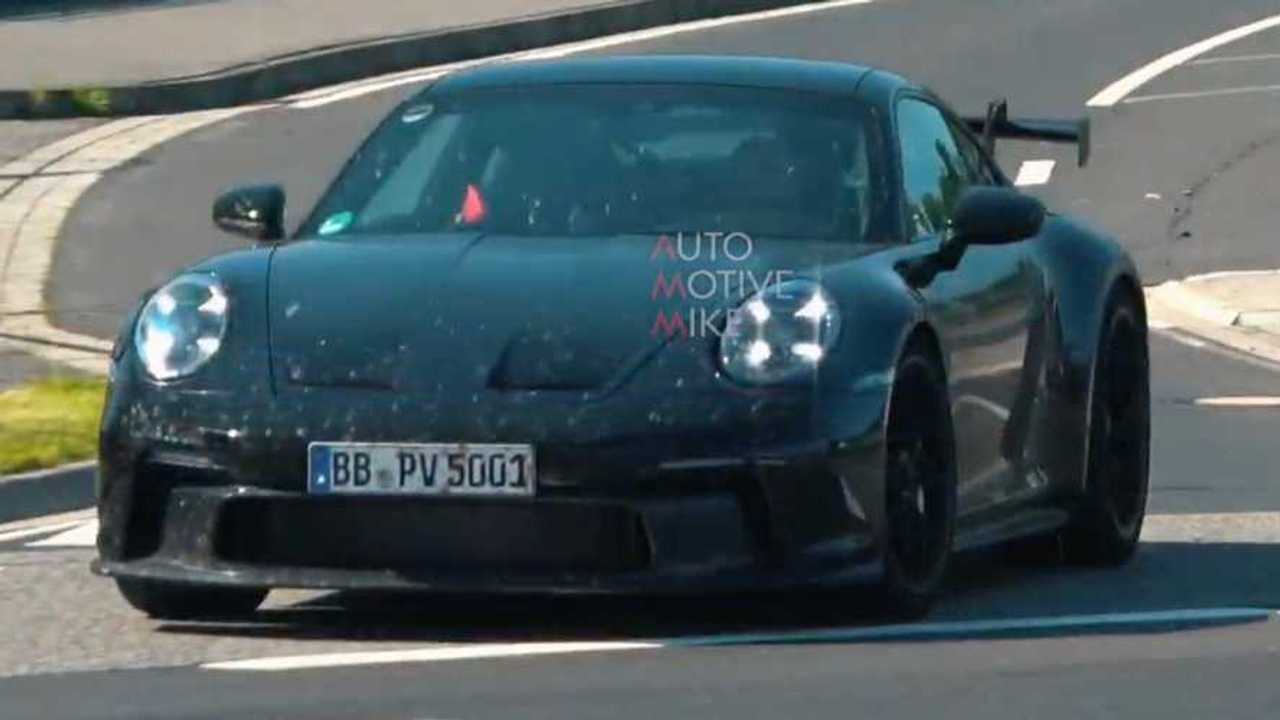 Porsche 911 GT3 Spy Video