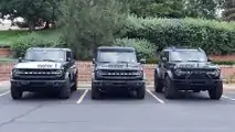 Ford Bronco Sasquatch - Frontale a confronto