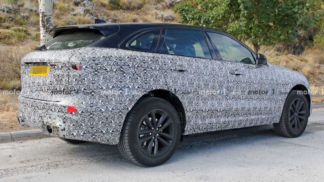 Photos espion Jaguar F-Pace restylé