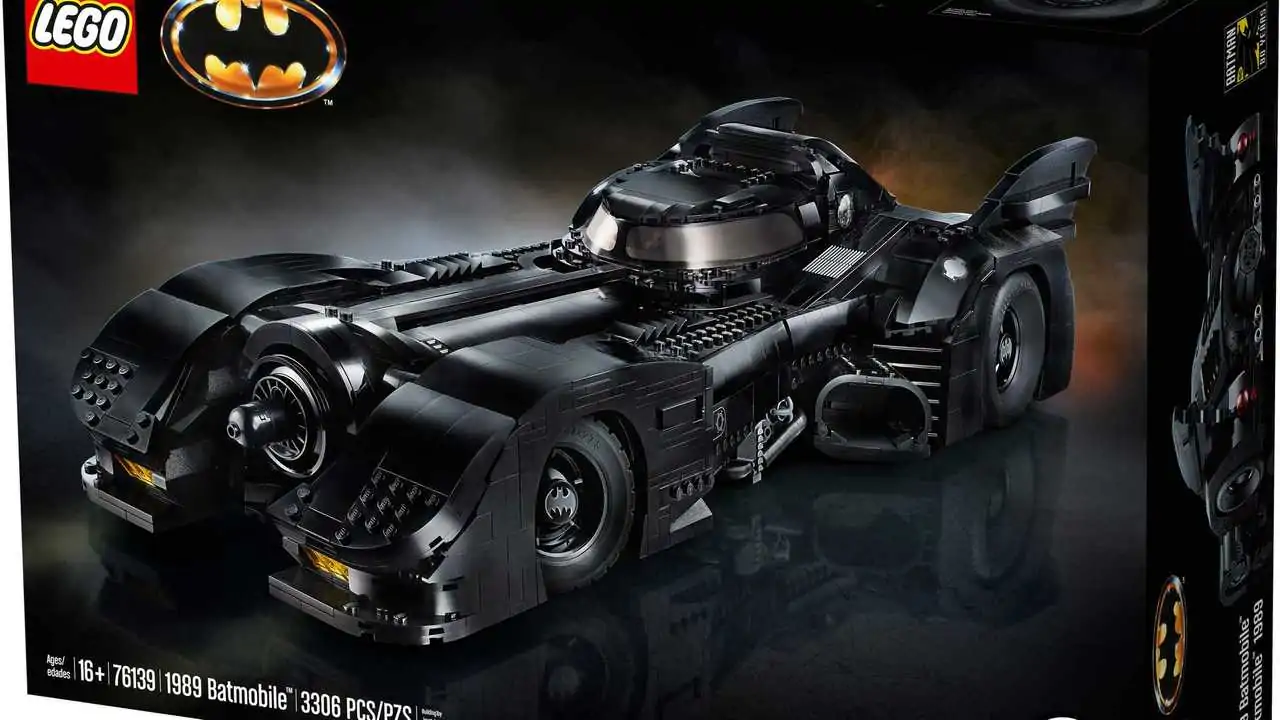 lego michael keaton batmobile