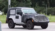 2018 Jeep Wrangler Two-Door Spy Photo
